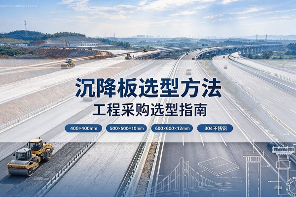 汨罗沉降板选择方法