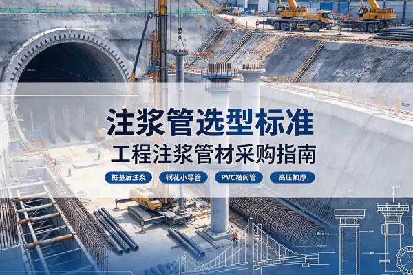 汨罗注浆管选型标准