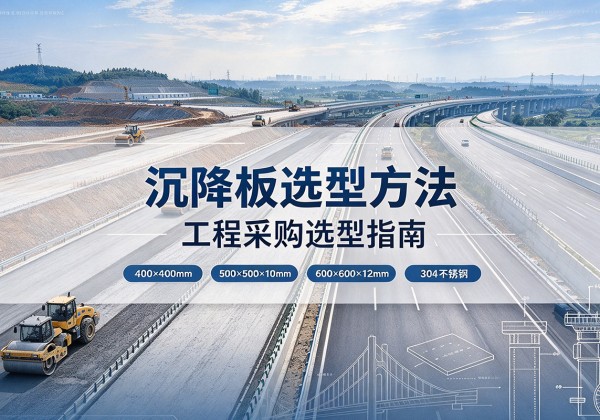 汨罗沉降板选择方法